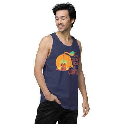 UP YOUR BUTT AND AROUND THE CORNER - Premium Tank Top - ChubbleGumLLC