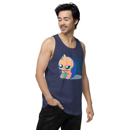 UMM HOW BOUT NO - Premium Tank Top - ChubbleGumLLC