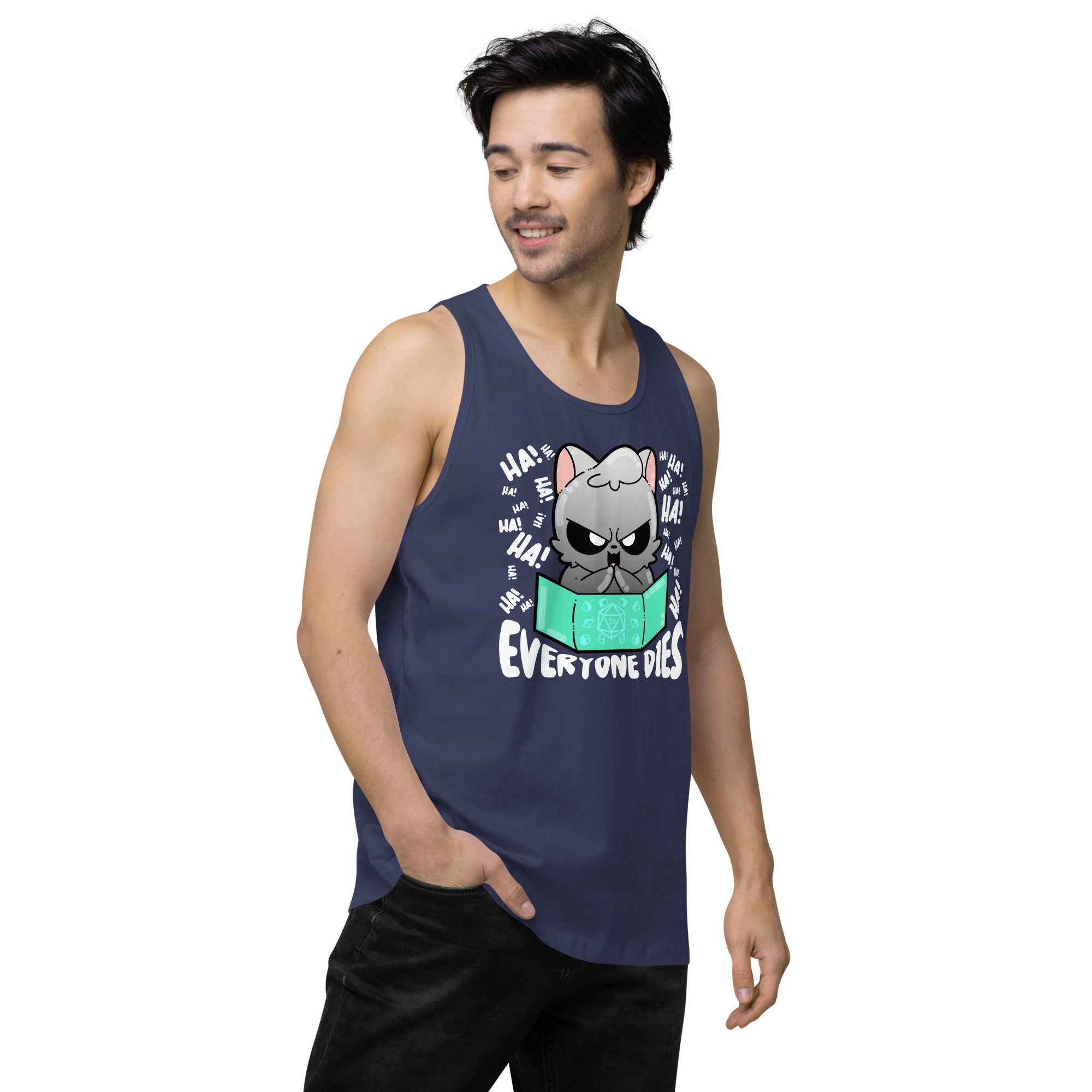 EVERYONE DIES - Tank Top - ChubbleGumLLC