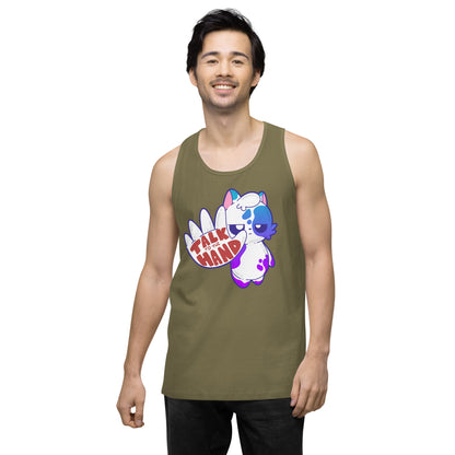 TALK TO THE HAND - Premium Tank Top - ChubbleGumLLC