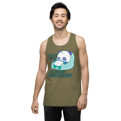 IM NOT LAZY - Premium Tank Top - ChubbleGumLLC