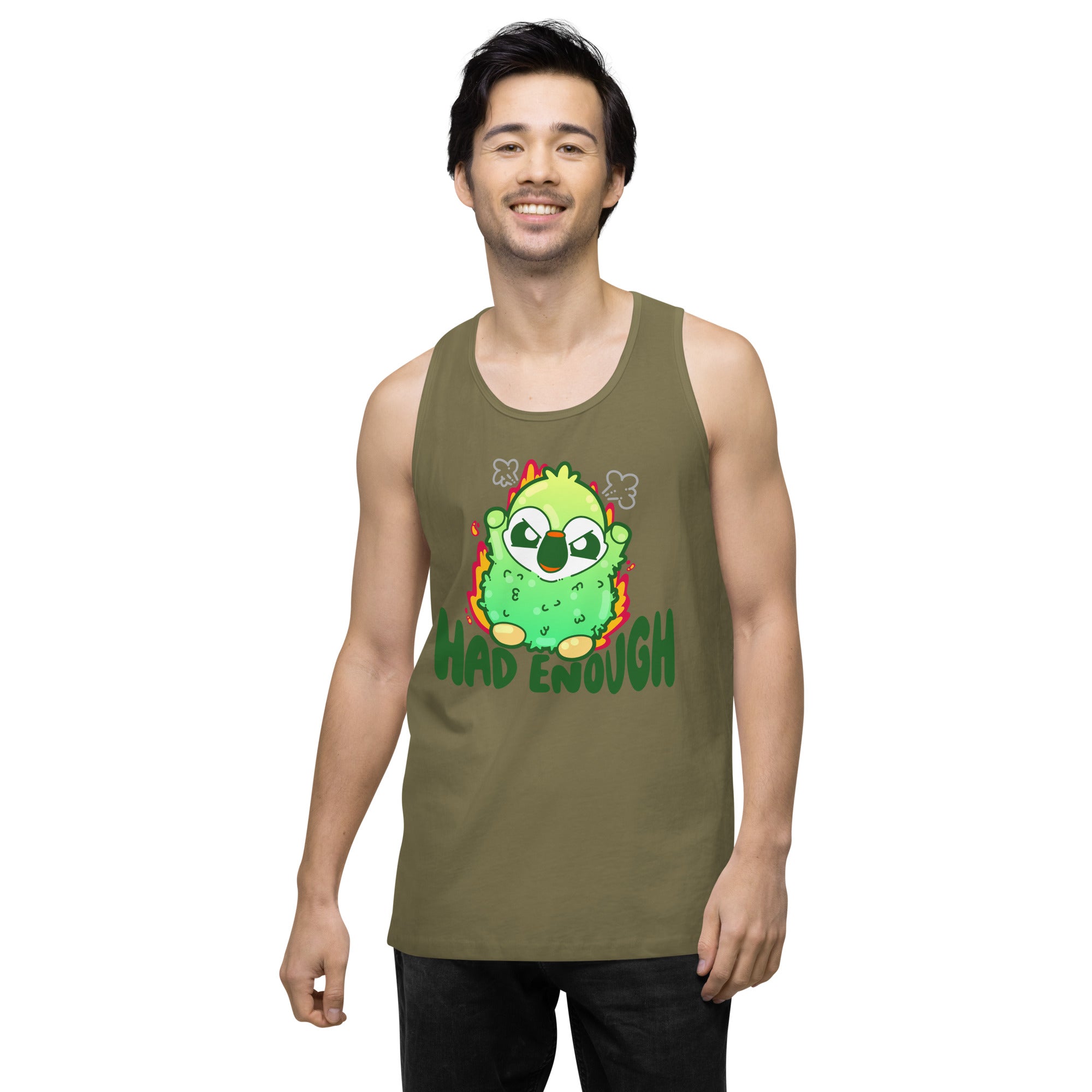 HAD ENOUGH - Premium Tank Top - ChubbleGumLLC