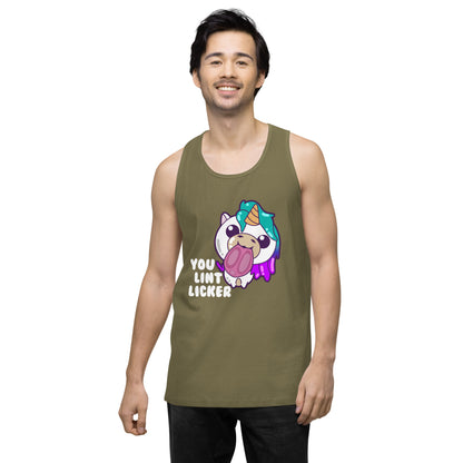 YOU LINT LICKER - Modded Premium Tank Top - ChubbleGumLLC