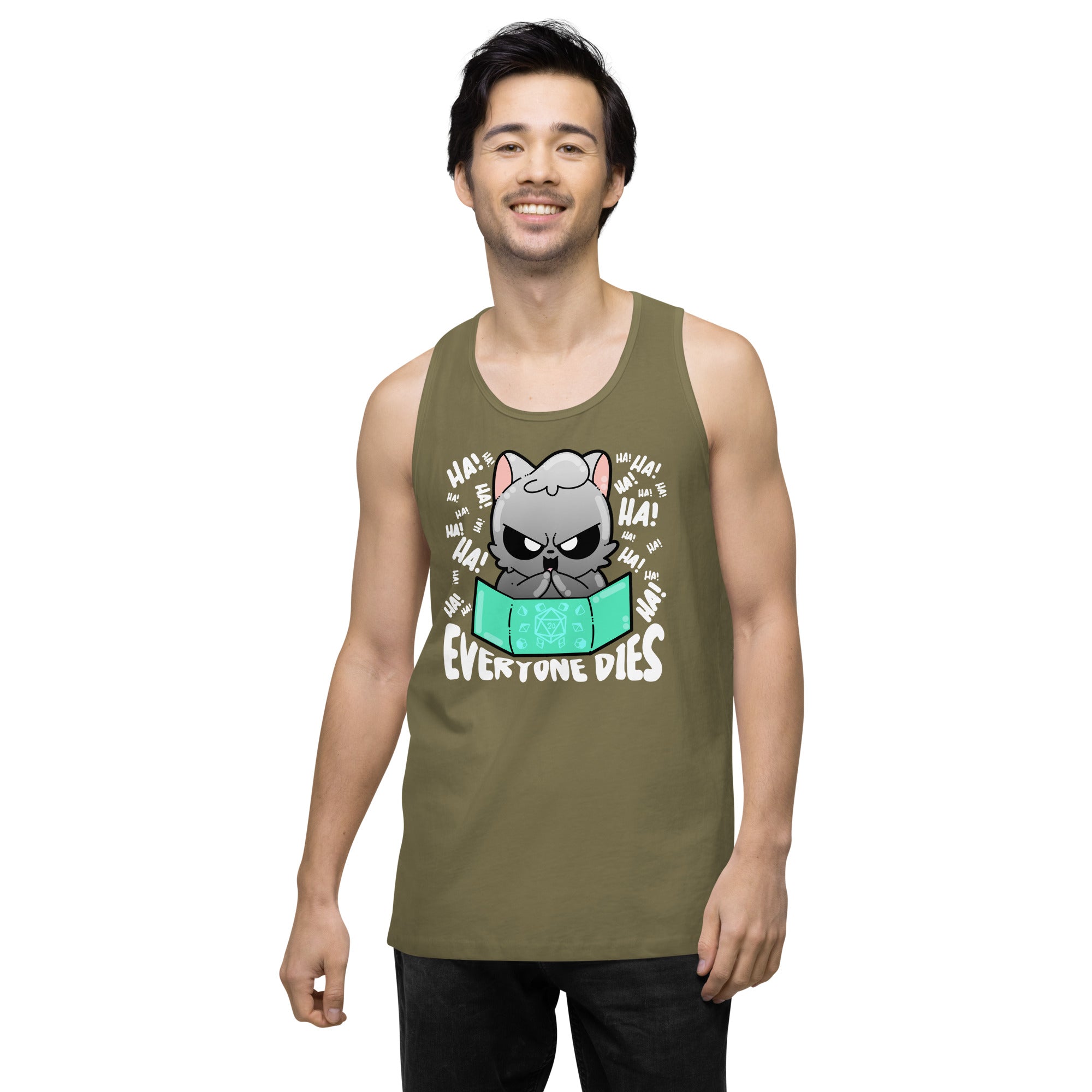 EVERYONE DIES - Tank Top - ChubbleGumLLC