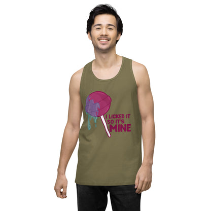 I LICKED IT SO IT'S MINE - Tank Top - ChubbleGumLLC