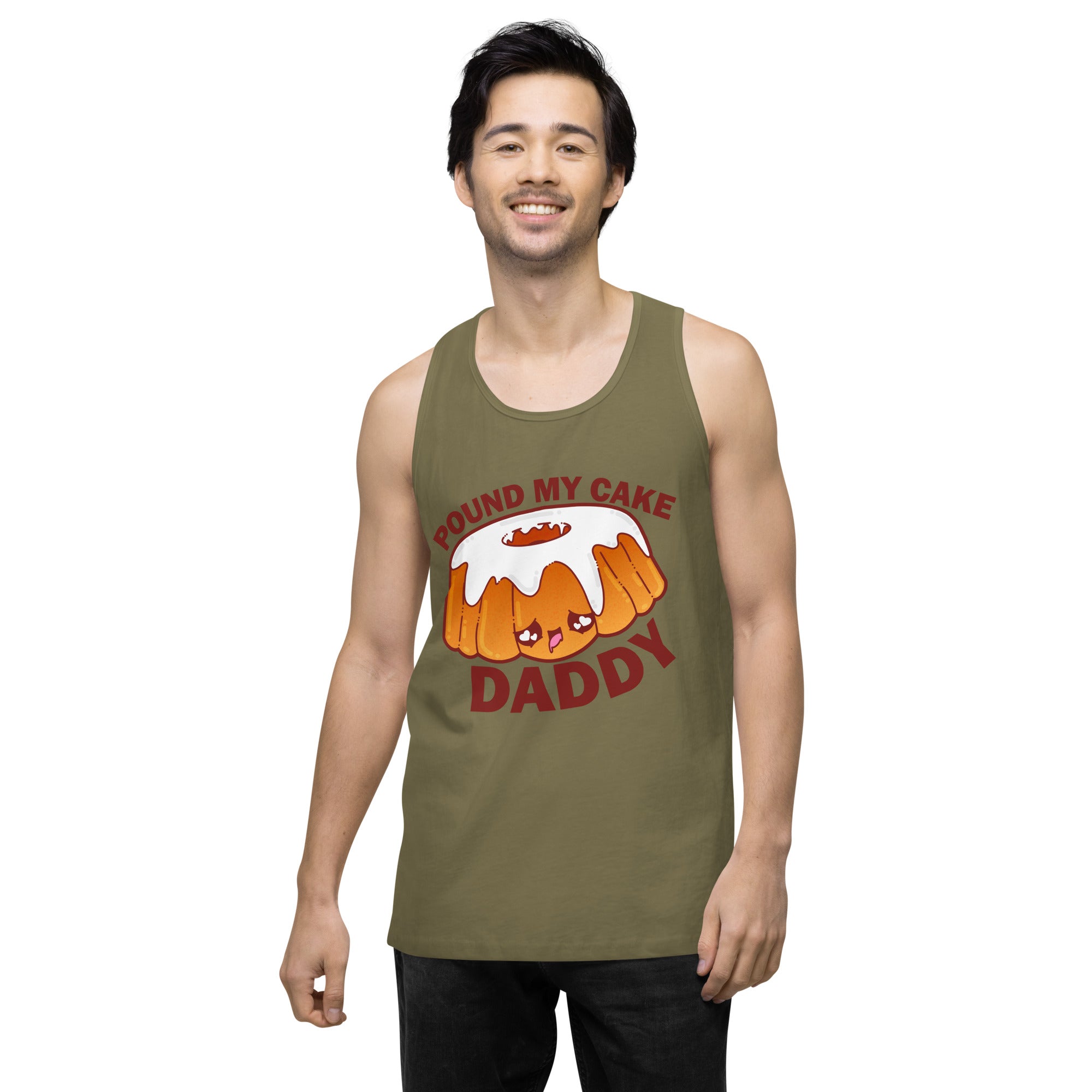 POUND MY CAKE DADDY - Tank Top - ChubbleGumLLC