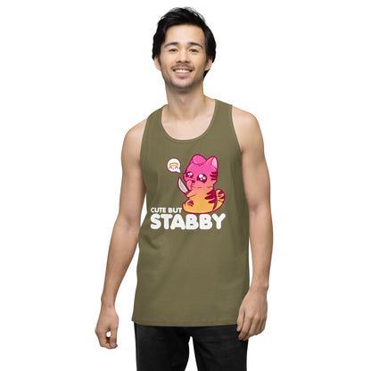 CUTE BUT STABBY - Modified Premium Tank Top - ChubbleGumLLC