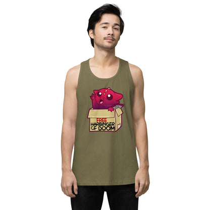 FREE HARBINGER OF DOOM - Premium Tank Top - ChubbleGumLLC