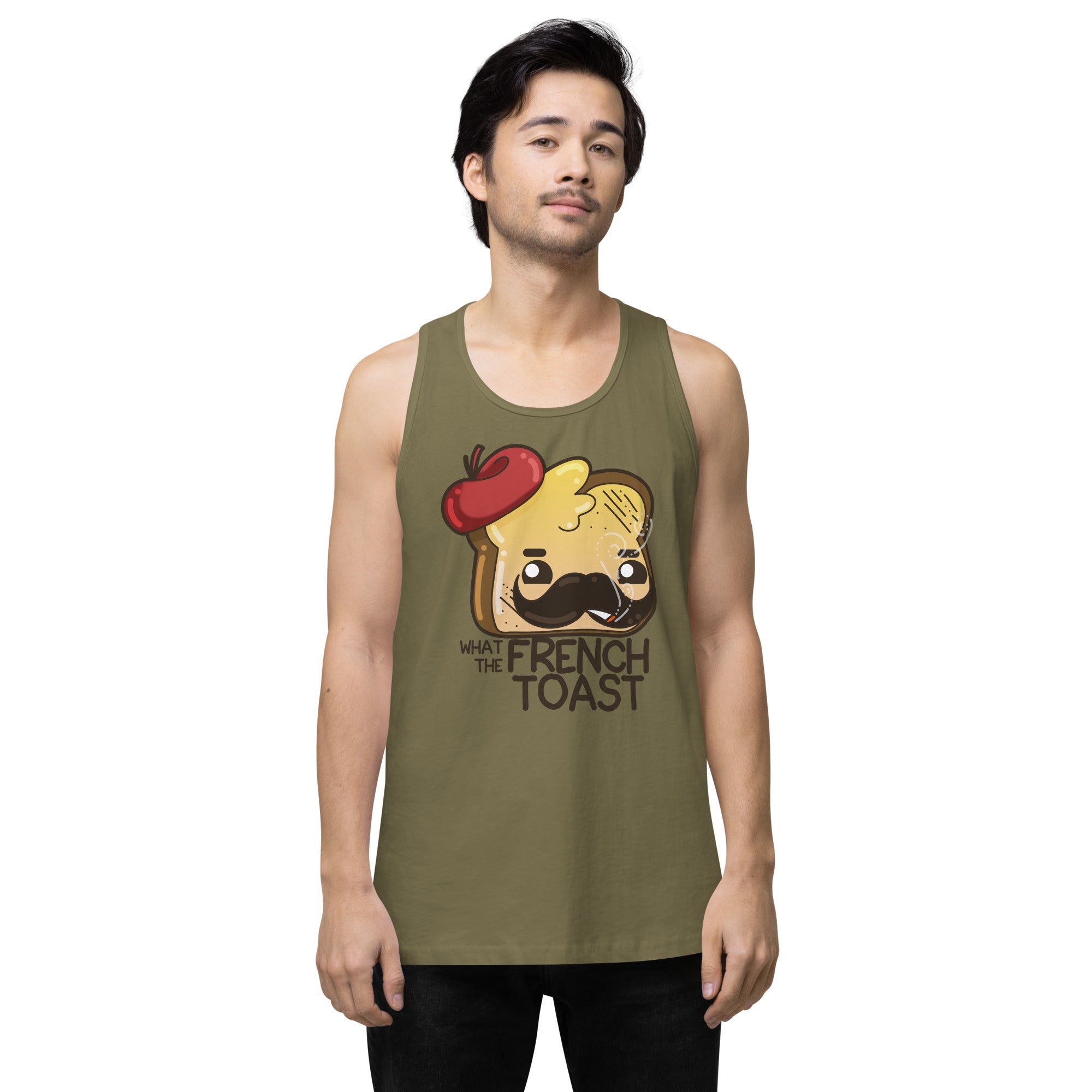 WHAT THE FRENCH TOAST - Premium Tank Top - ChubbleGumLLC