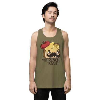 WHAT THE FRENCH TOAST - Premium Tank Top - ChubbleGumLLC