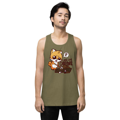 I JUST LOVE GARDENING - Premium Tank Top - ChubbleGumLLC