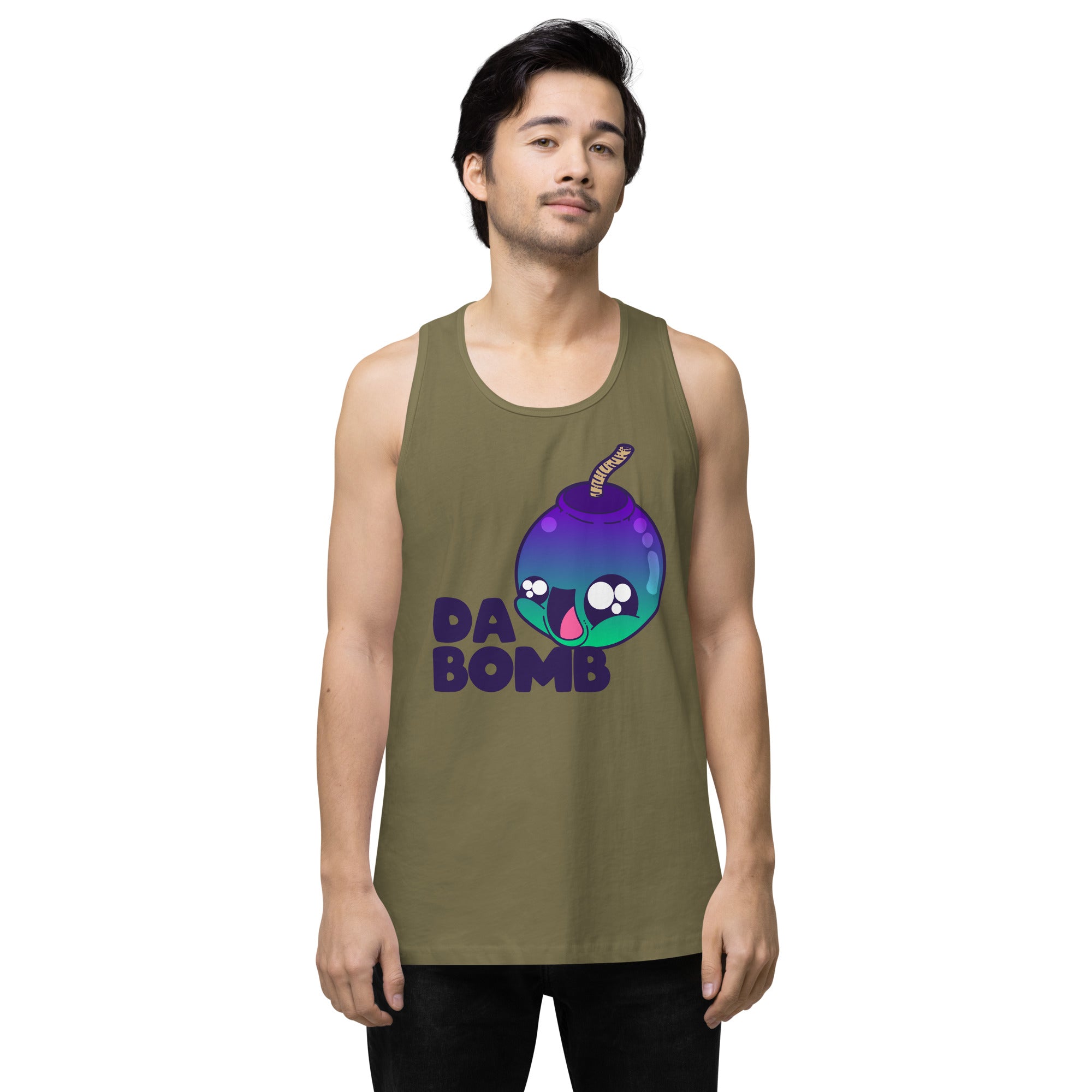 DA BOMB - Premium Tank Top - ChubbleGumLLC