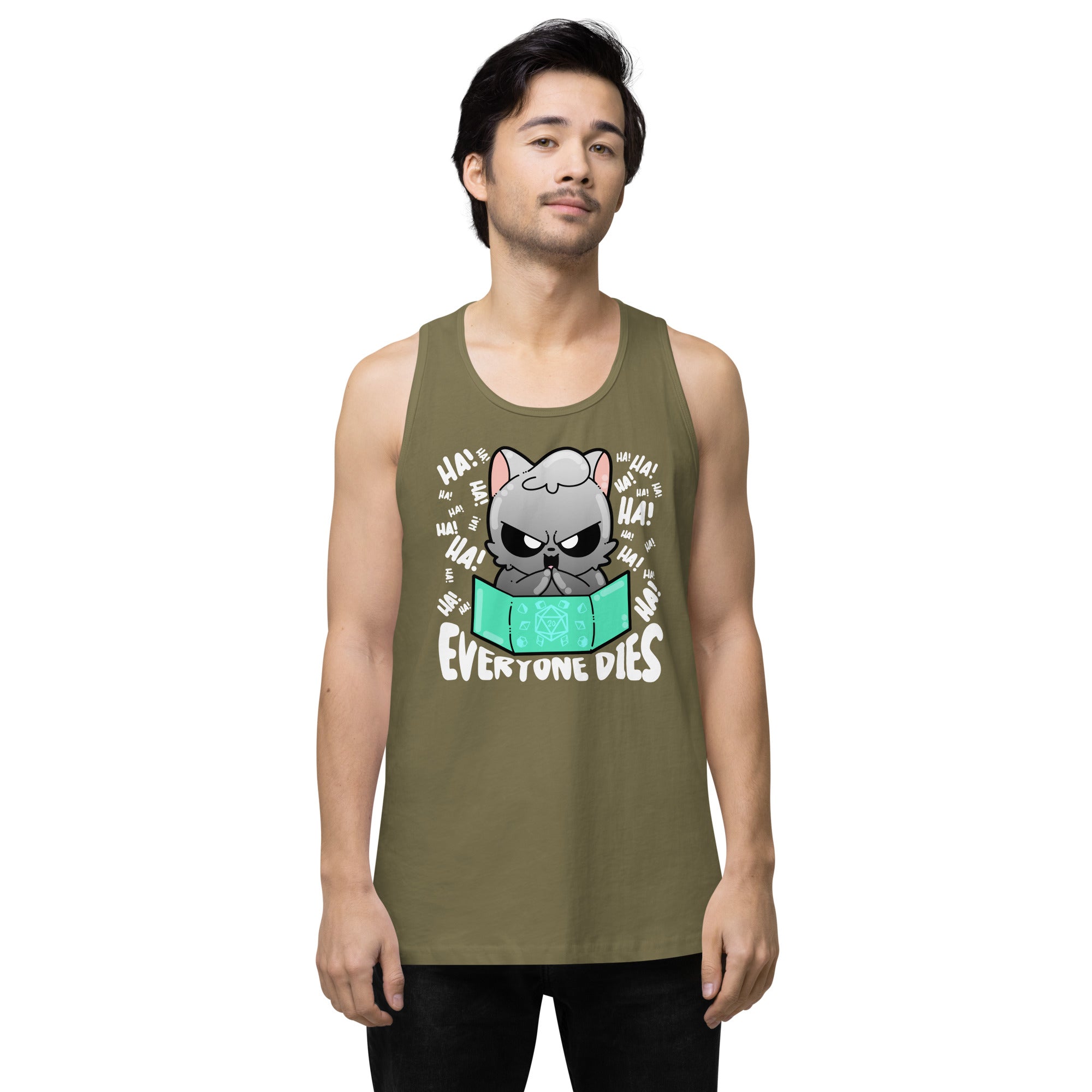 EVERYONE DIES - Tank Top - ChubbleGumLLC