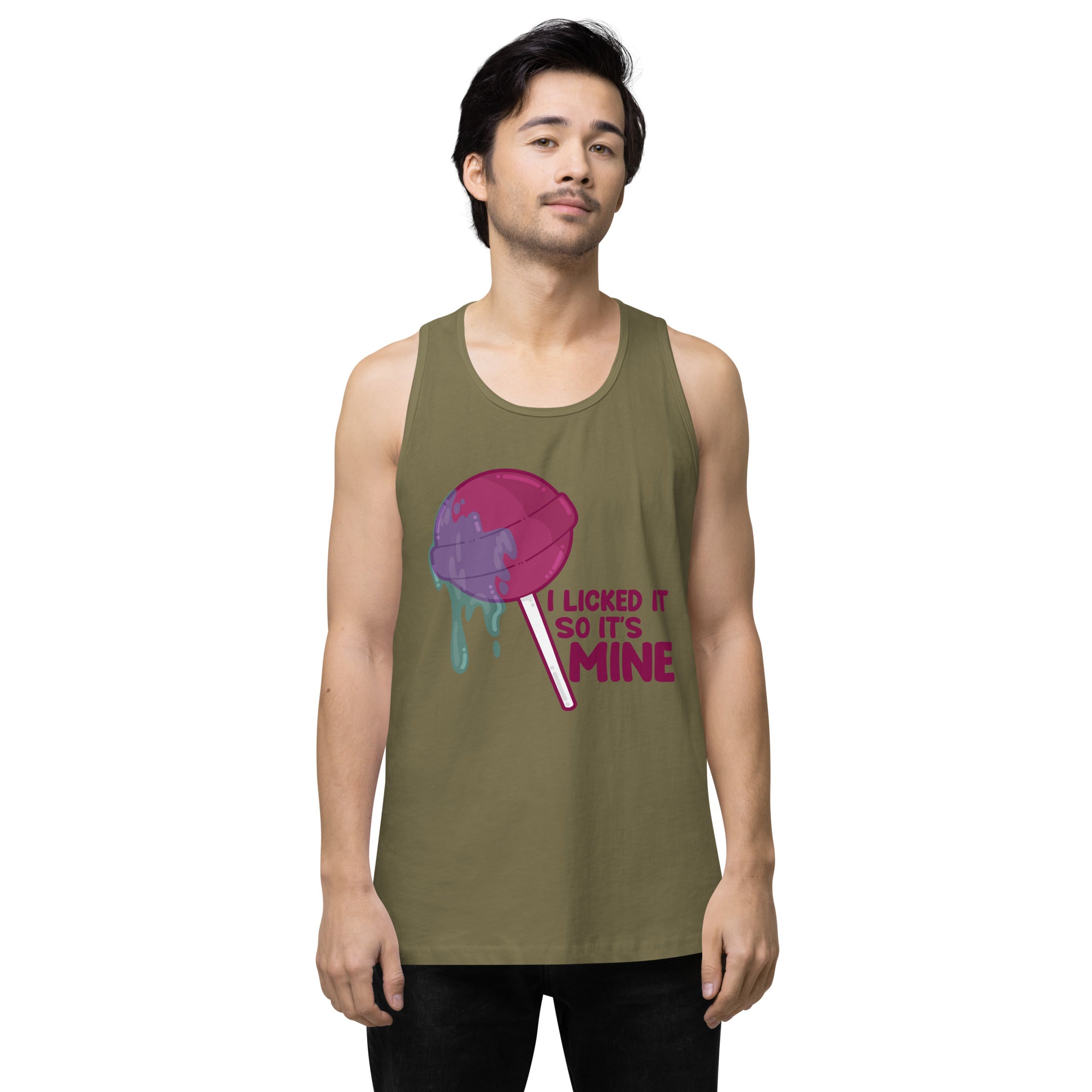 I LICKED IT SO IT'S MINE - Tank Top - ChubbleGumLLC