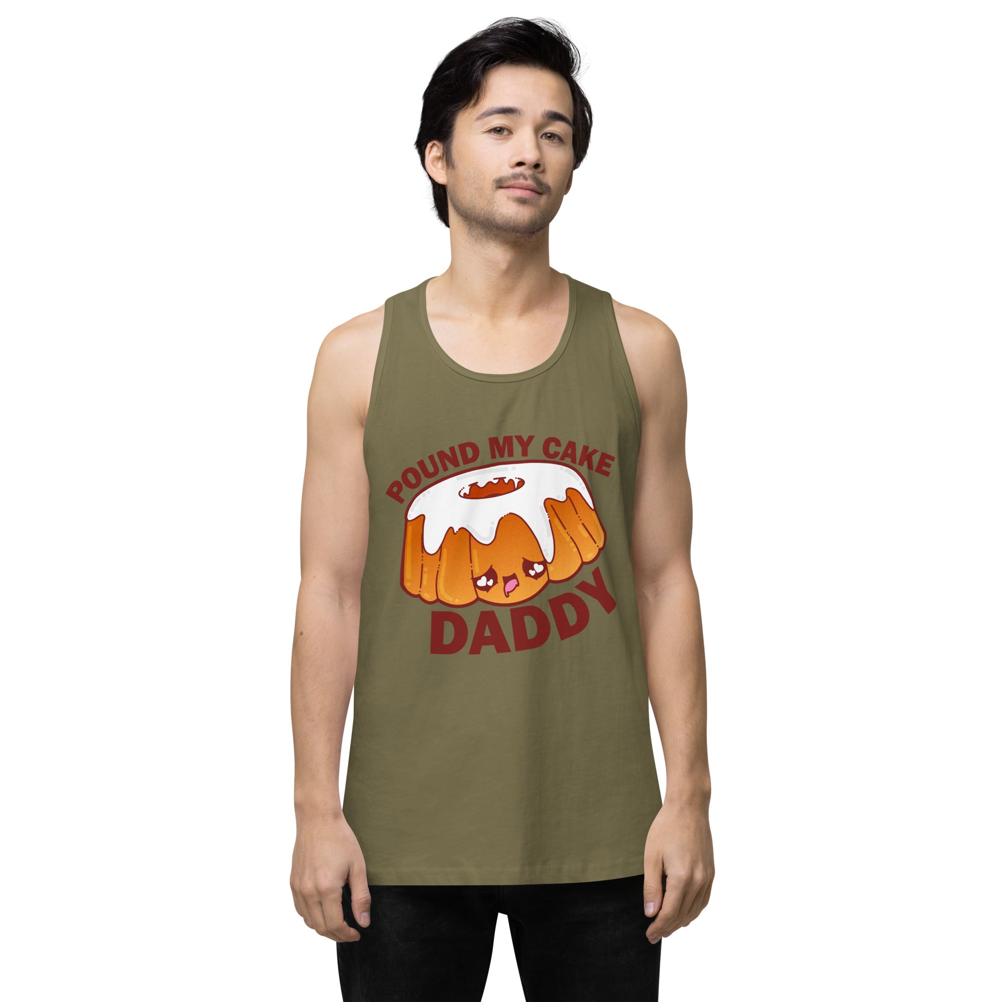 POUND MY CAKE DADDY - Tank Top - ChubbleGumLLC