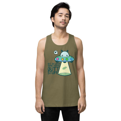 GET IN LOSER WE'RE DOING BUTT STUFF - Tank Top - ChubbleGumLLC