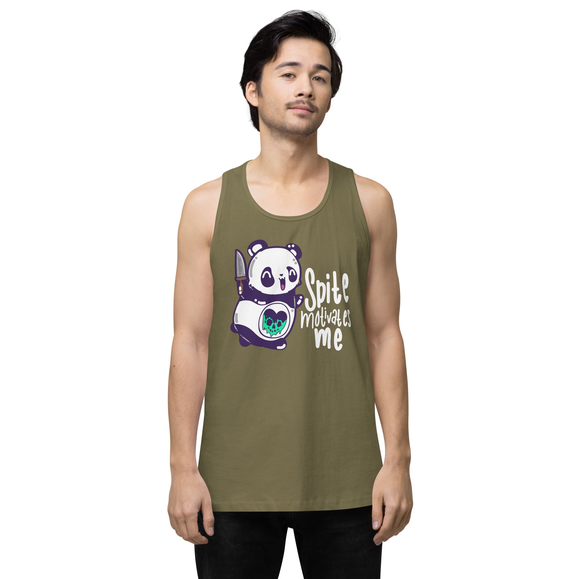 SPITE MOTIVATES ME - Modified Premium Tank Top - ChubbleGumLLC