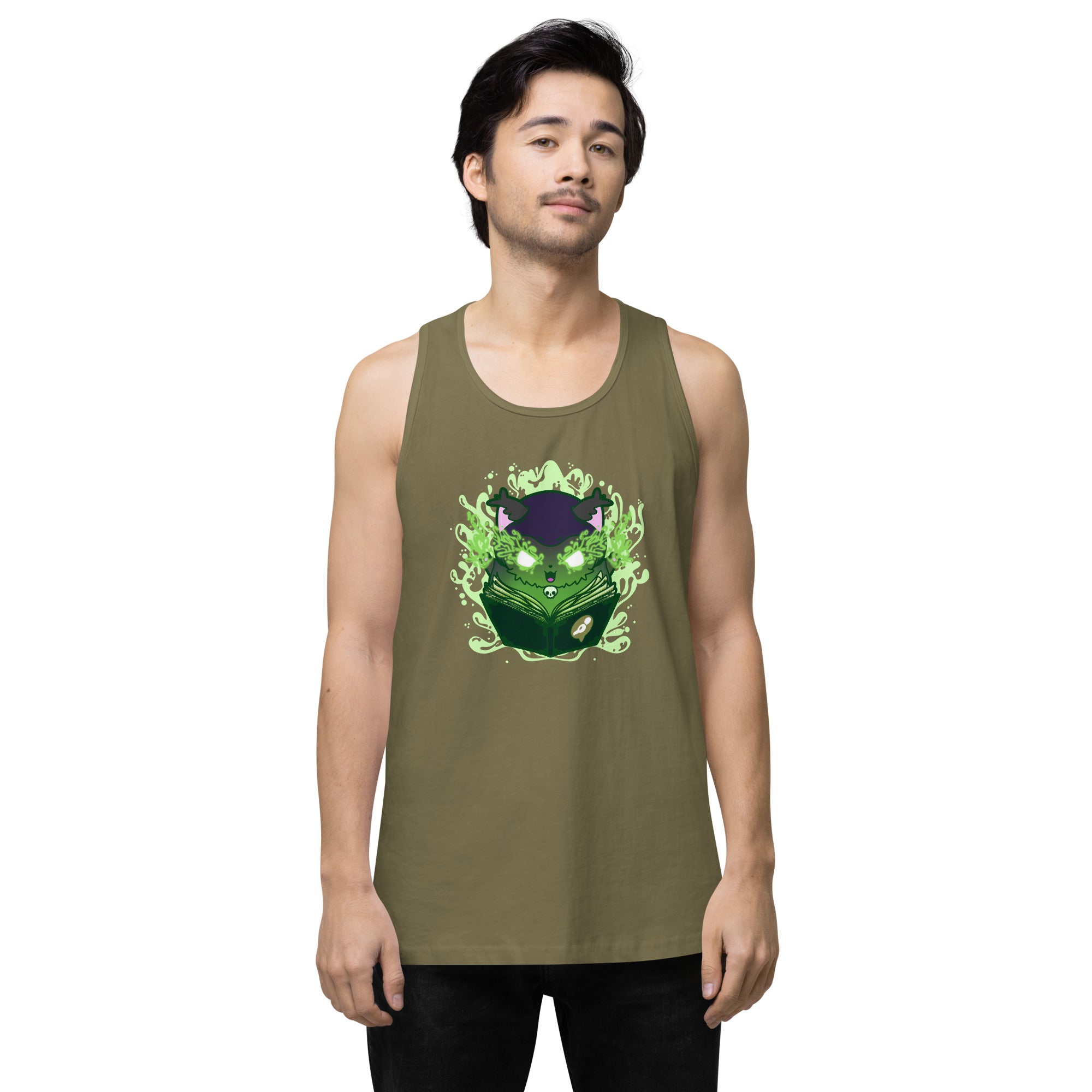 NECROMANCER - Premium Tank Top - ChubbleGumLLC