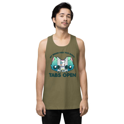 TOO MANY TABS - Premium Tank Top