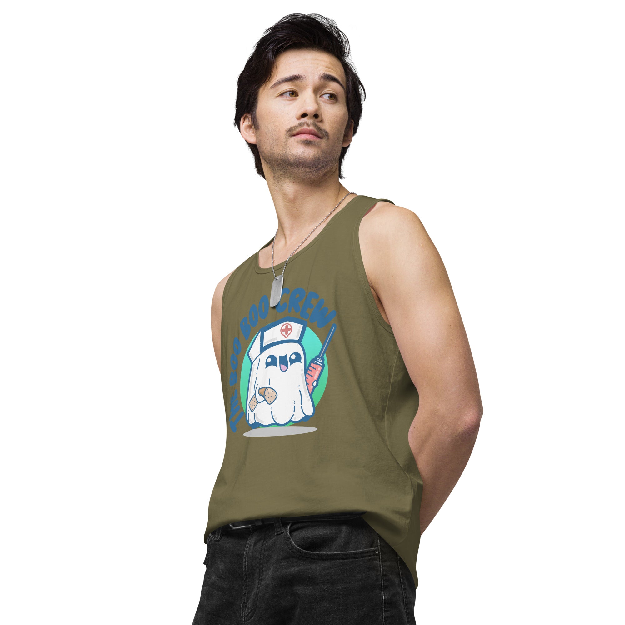 BOO-BOO CREW - Premium Tank Top - ChubbleGumLLC