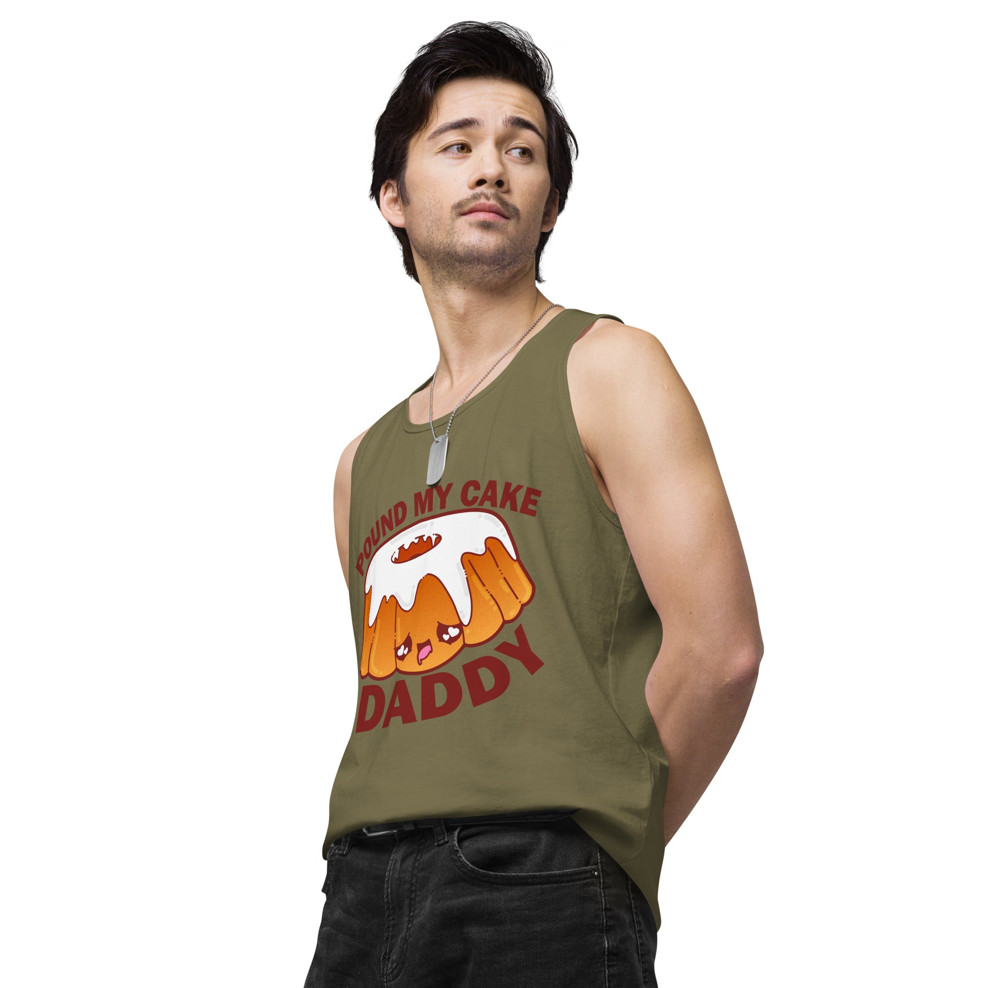 POUND MY CAKE DADDY - Tank Top - ChubbleGumLLC