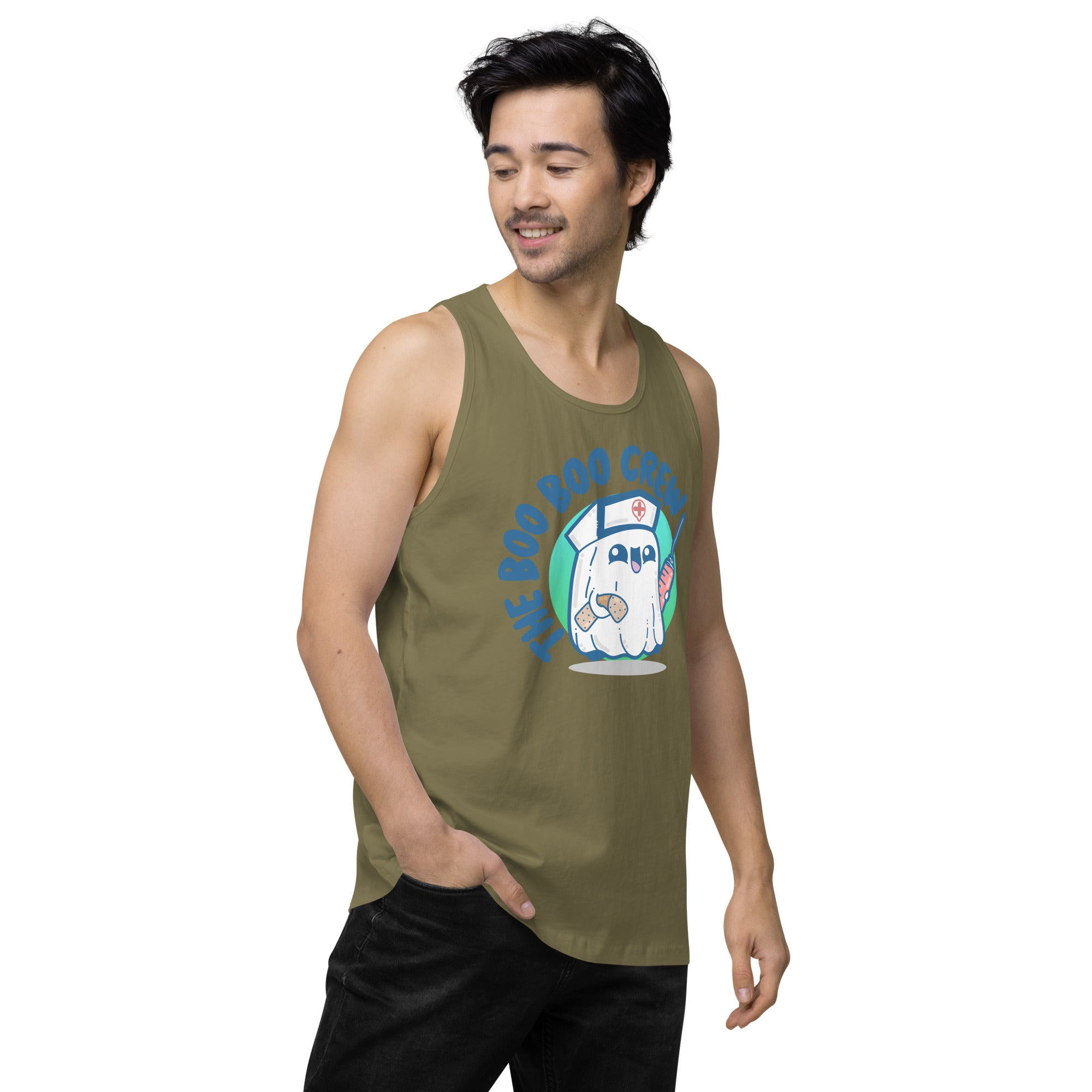 BOO-BOO CREW - Premium Tank Top - ChubbleGumLLC