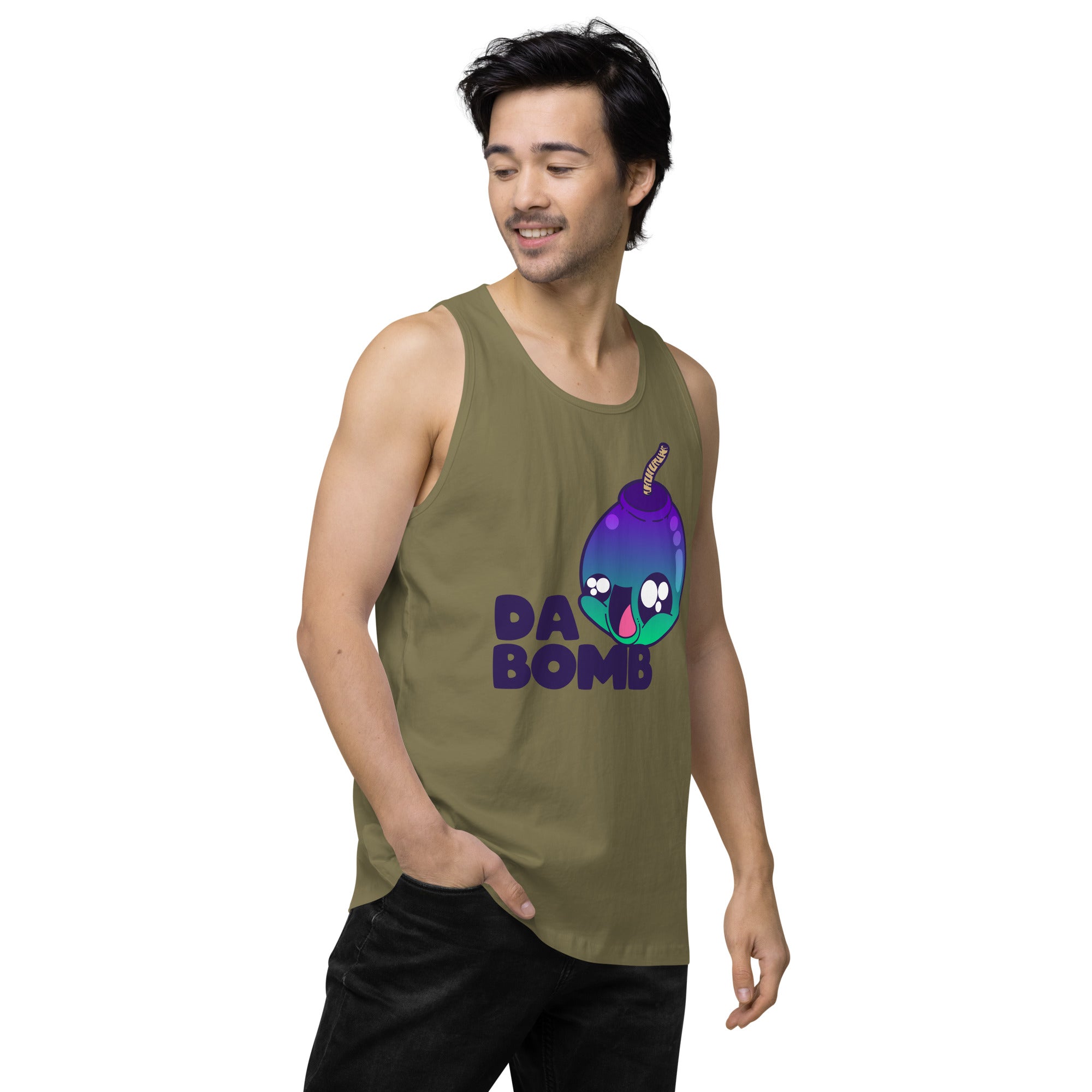 DA BOMB - Premium Tank Top - ChubbleGumLLC