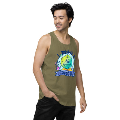 I SURVIVED A CRITICAL HIT - Tank Top - ChubbleGumLLC