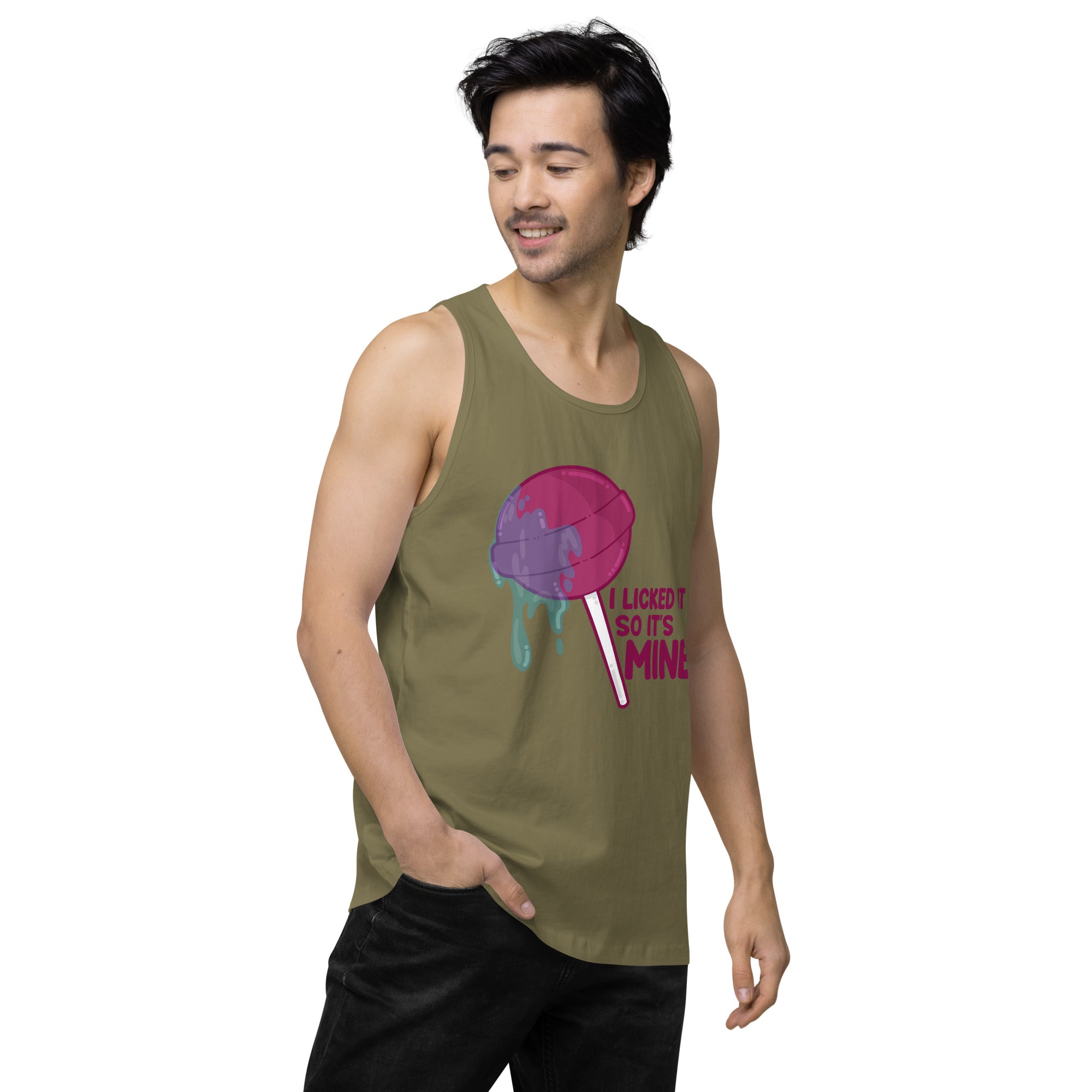 I LICKED IT SO IT'S MINE - Tank Top - ChubbleGumLLC