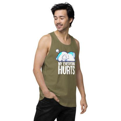 MY EVERYTHING HURTS - Modified Premium Tank Top - ChubbleGumLLC