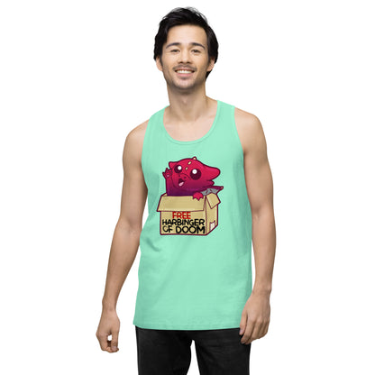 FREE HARBINGER OF DOOM - Premium Tank Top - ChubbleGumLLC