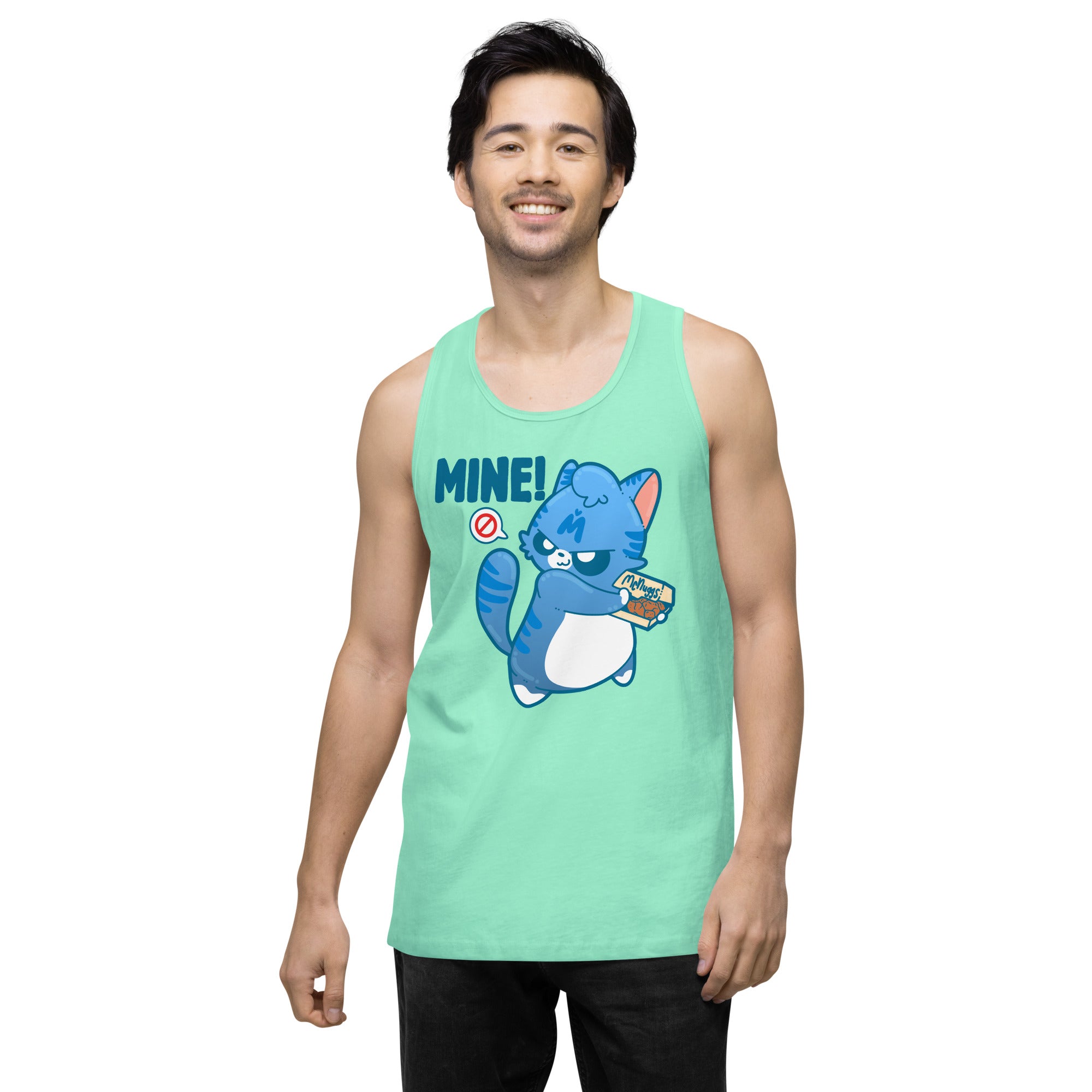 MINE - Premium Tank Top - ChubbleGumLLC