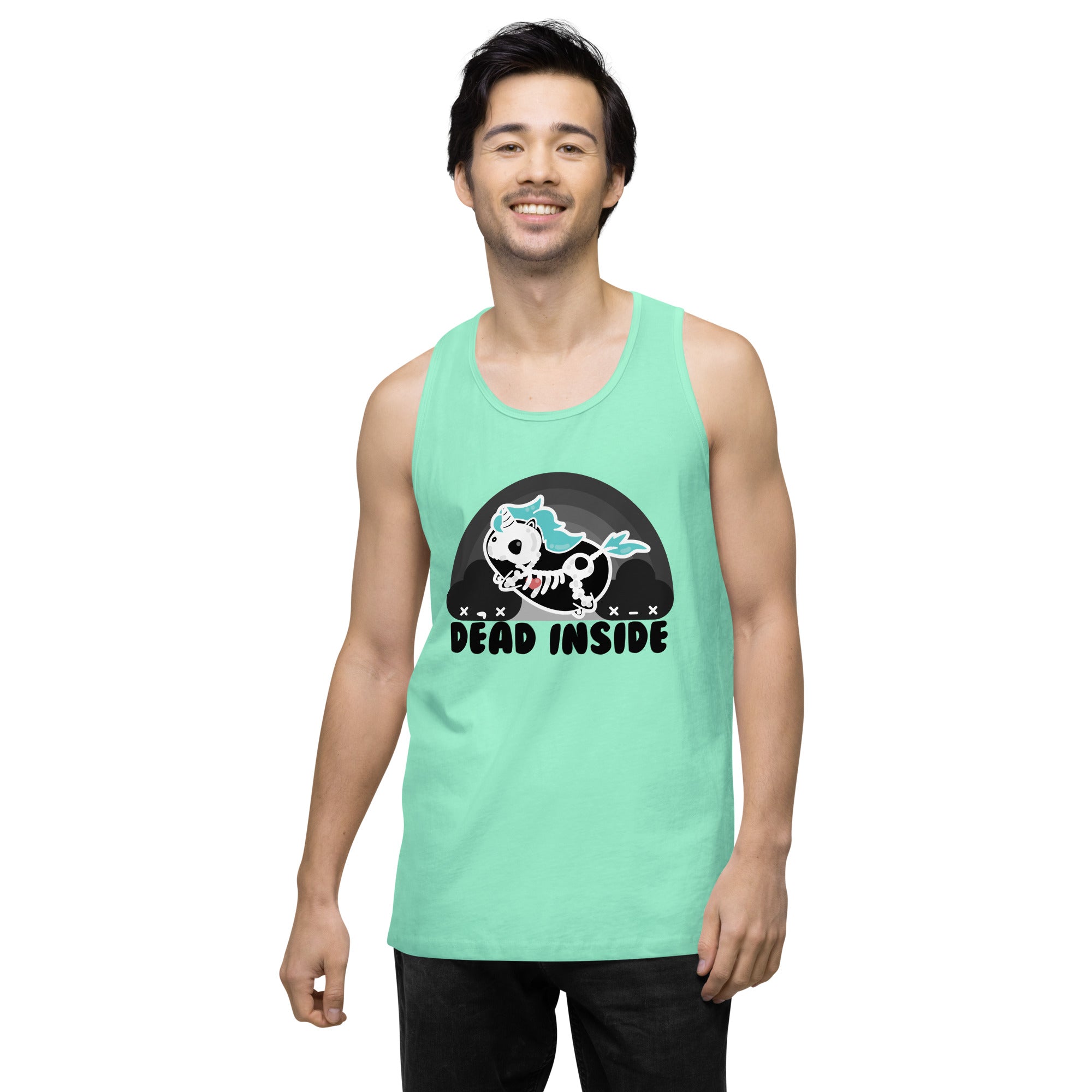 DEAD INSIDE - Premium Tank Top - ChubbleGumLLC