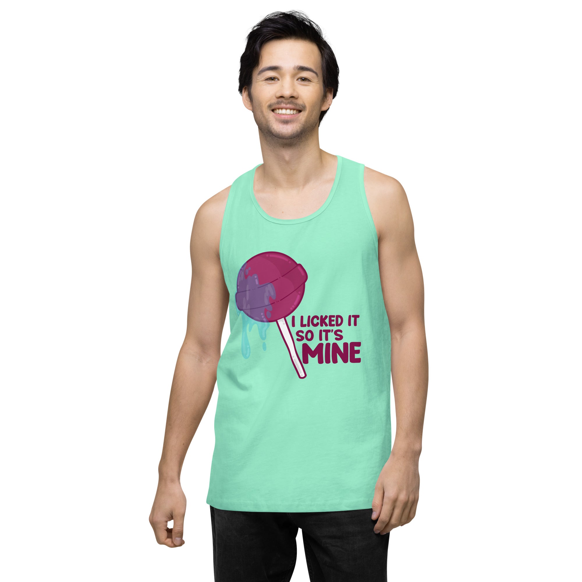 I LICKED IT SO IT'S MINE - Tank Top - ChubbleGumLLC