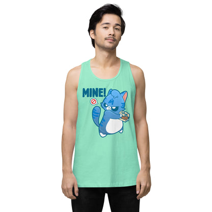 MINE - Premium Tank Top - ChubbleGumLLC