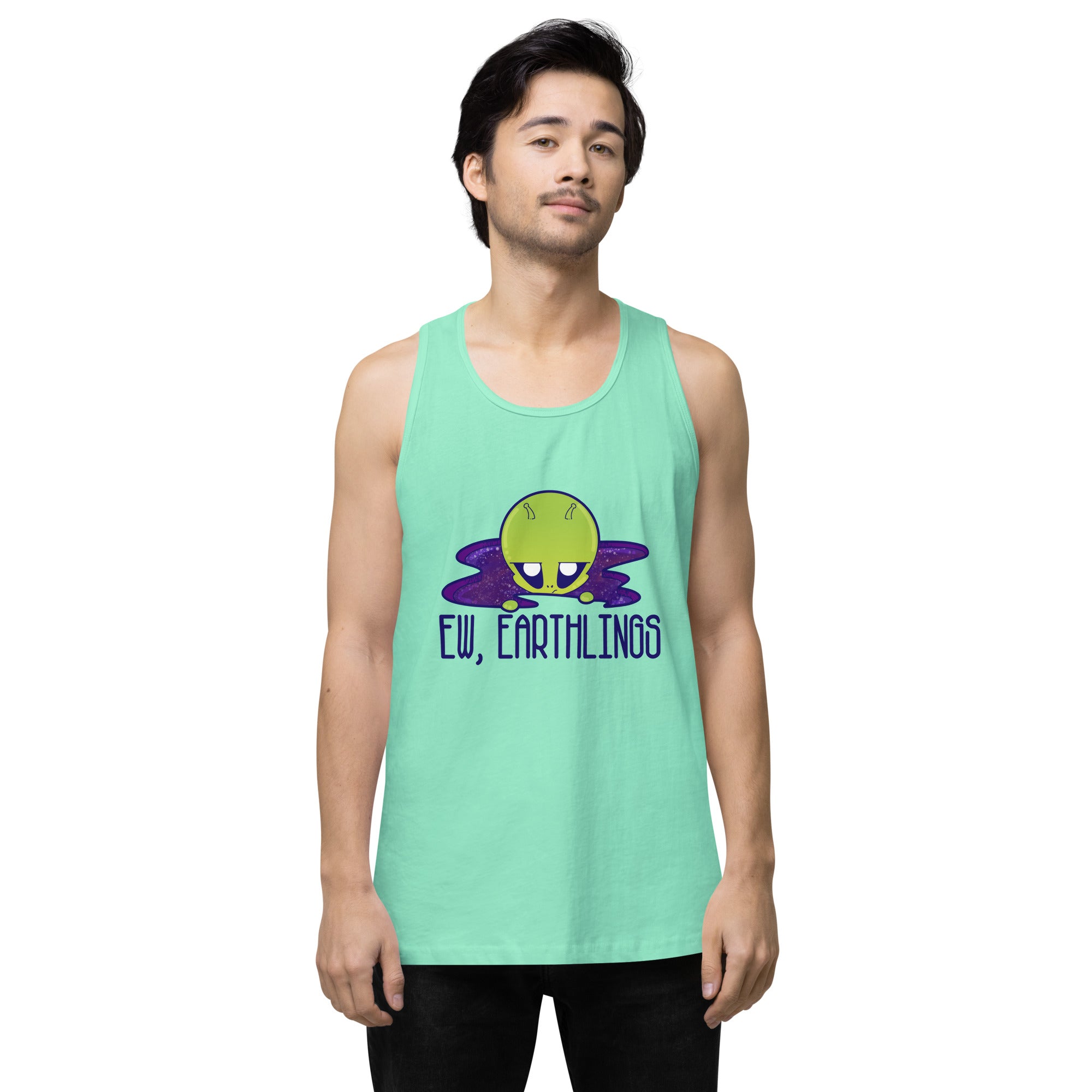 EW EARTHLINGS  - Premium Tank Top - ChubbleGumLLC