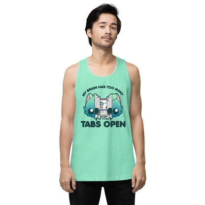 TOO MANY TABS - Premium Tank Top