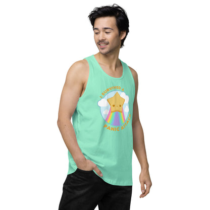 I SURVIVED A PANIC ATTACK - Premium Tank Top - ChubbleGumLLC