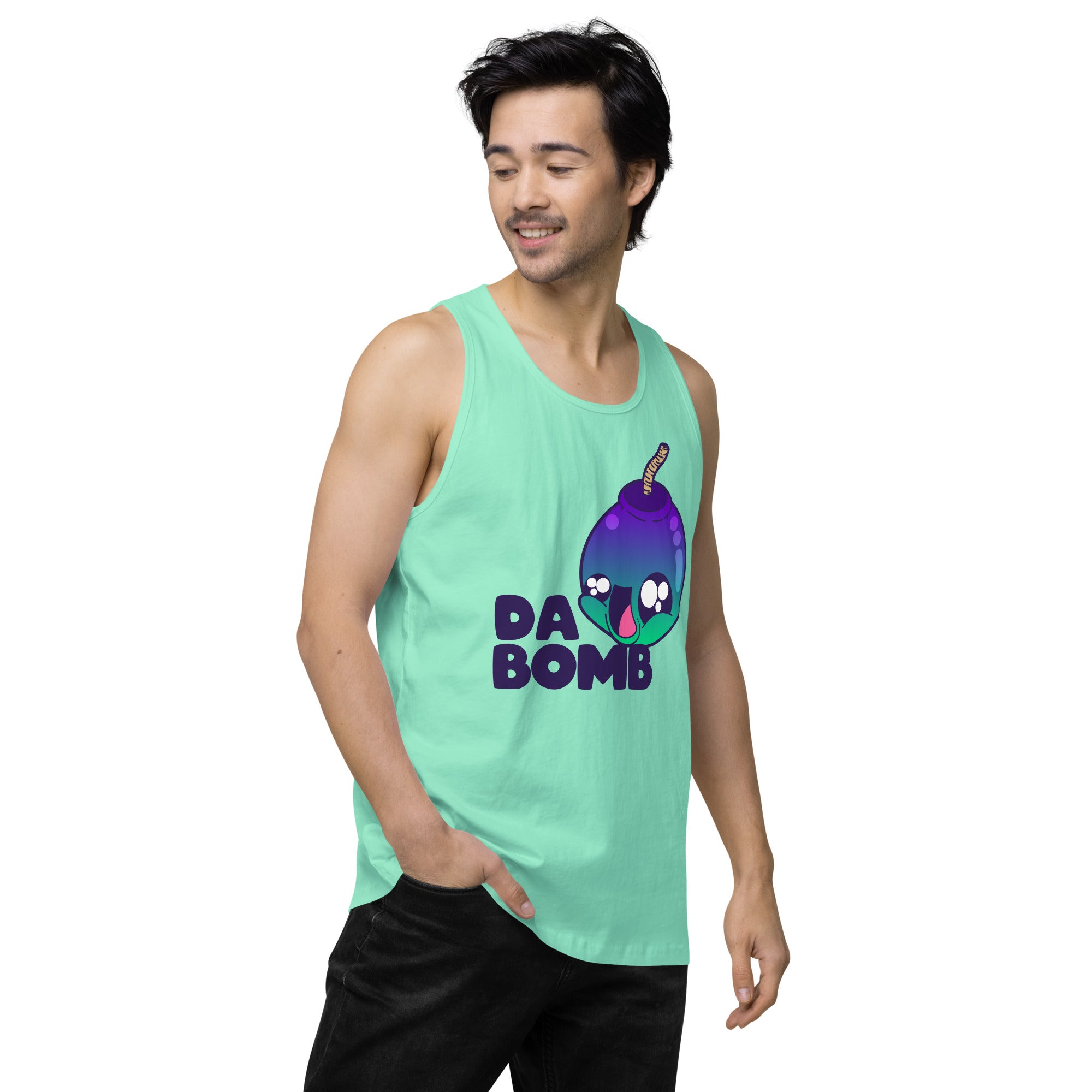 DA BOMB - Premium Tank Top - ChubbleGumLLC