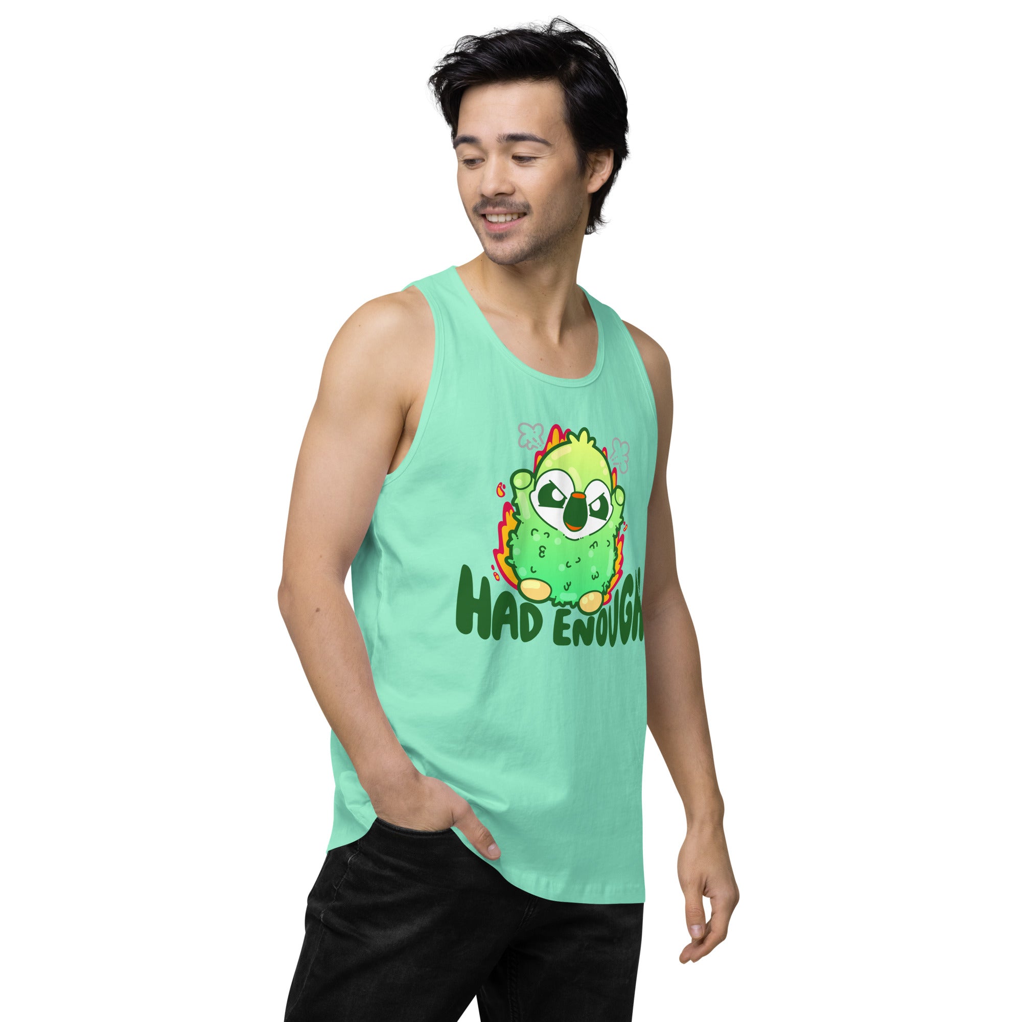 HAD ENOUGH - Premium Tank Top - ChubbleGumLLC