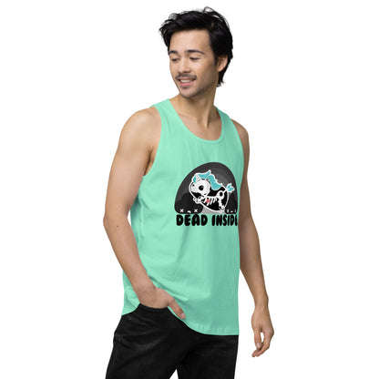 DEAD INSIDE - Premium Tank Top - ChubbleGumLLC