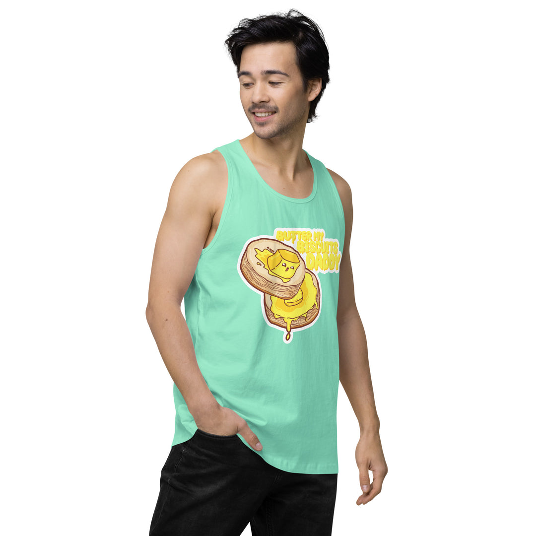 BUTTER MY BISCUITS DADDY - Tank Top - ChubbleGumLLC