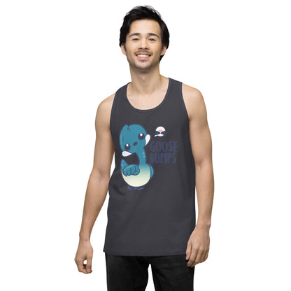 GOOSE BUMPS - Premium Tank Top - ChubbleGumLLC