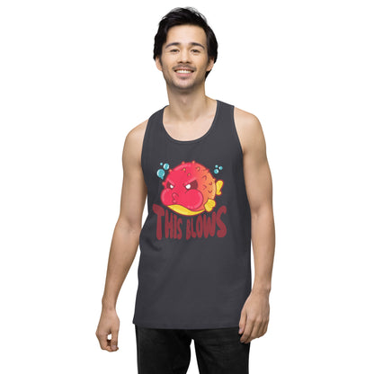 THIS BLOWS - Premium Tank Top - ChubbleGumLLC