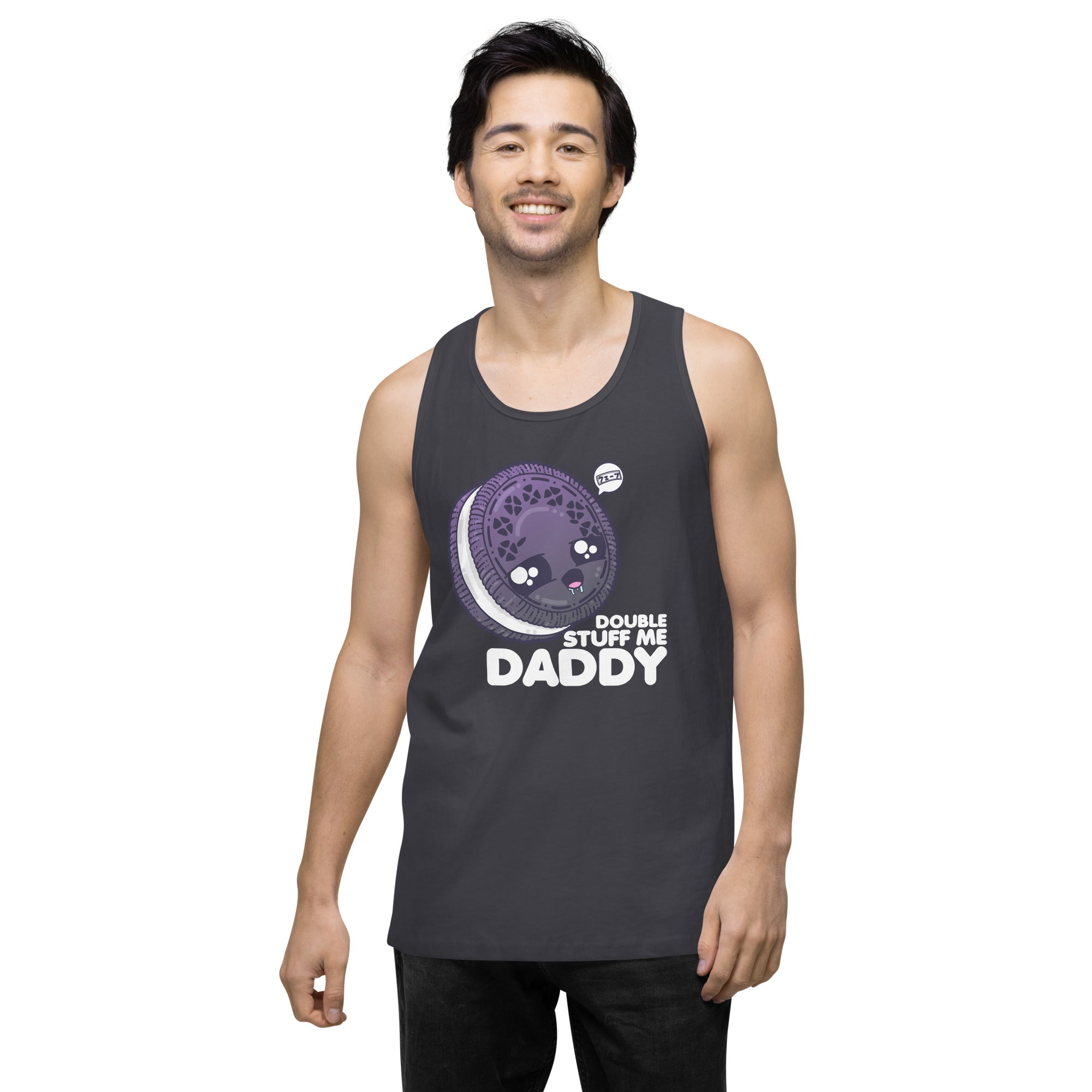 DOUBLE STUFF ME DADDY - Tank Top - ChubbleGumLLC