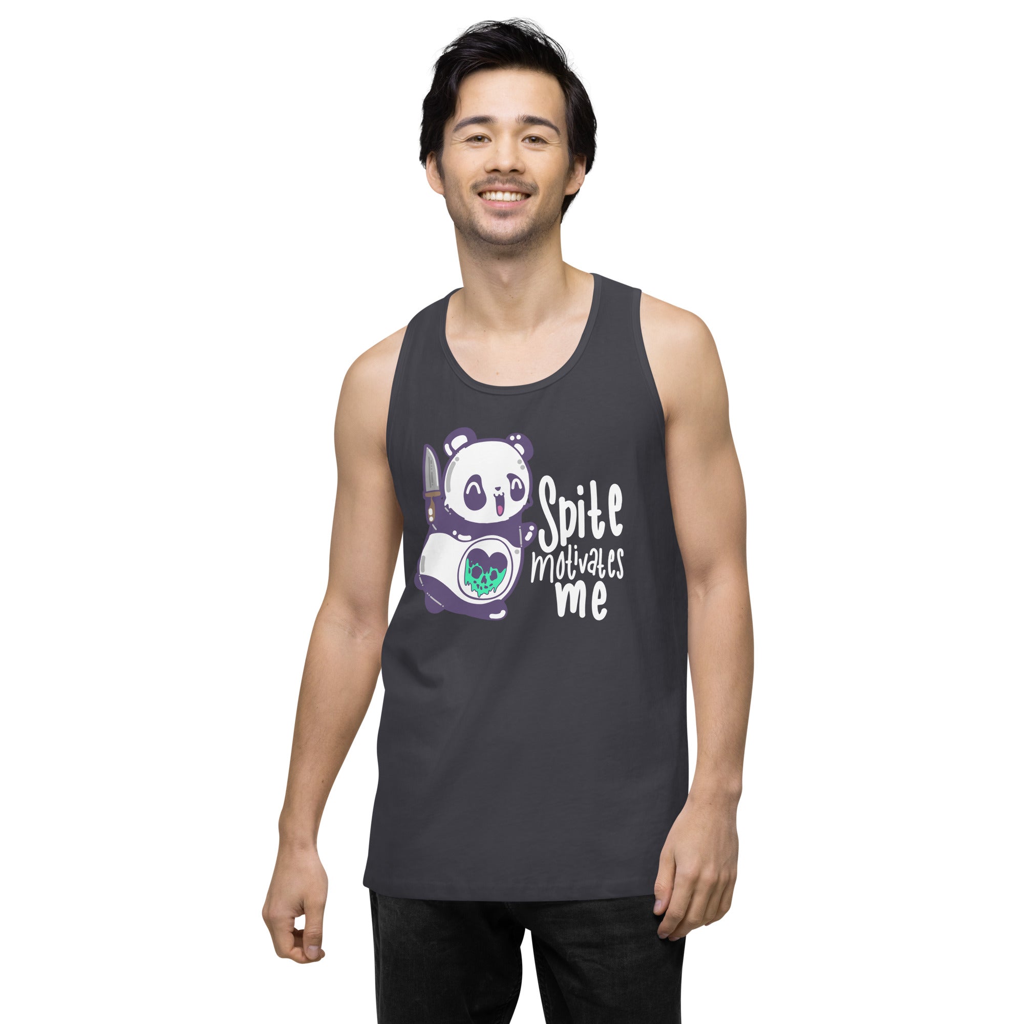 SPITE MOTIVATES ME - Modified Premium Tank Top - ChubbleGumLLC