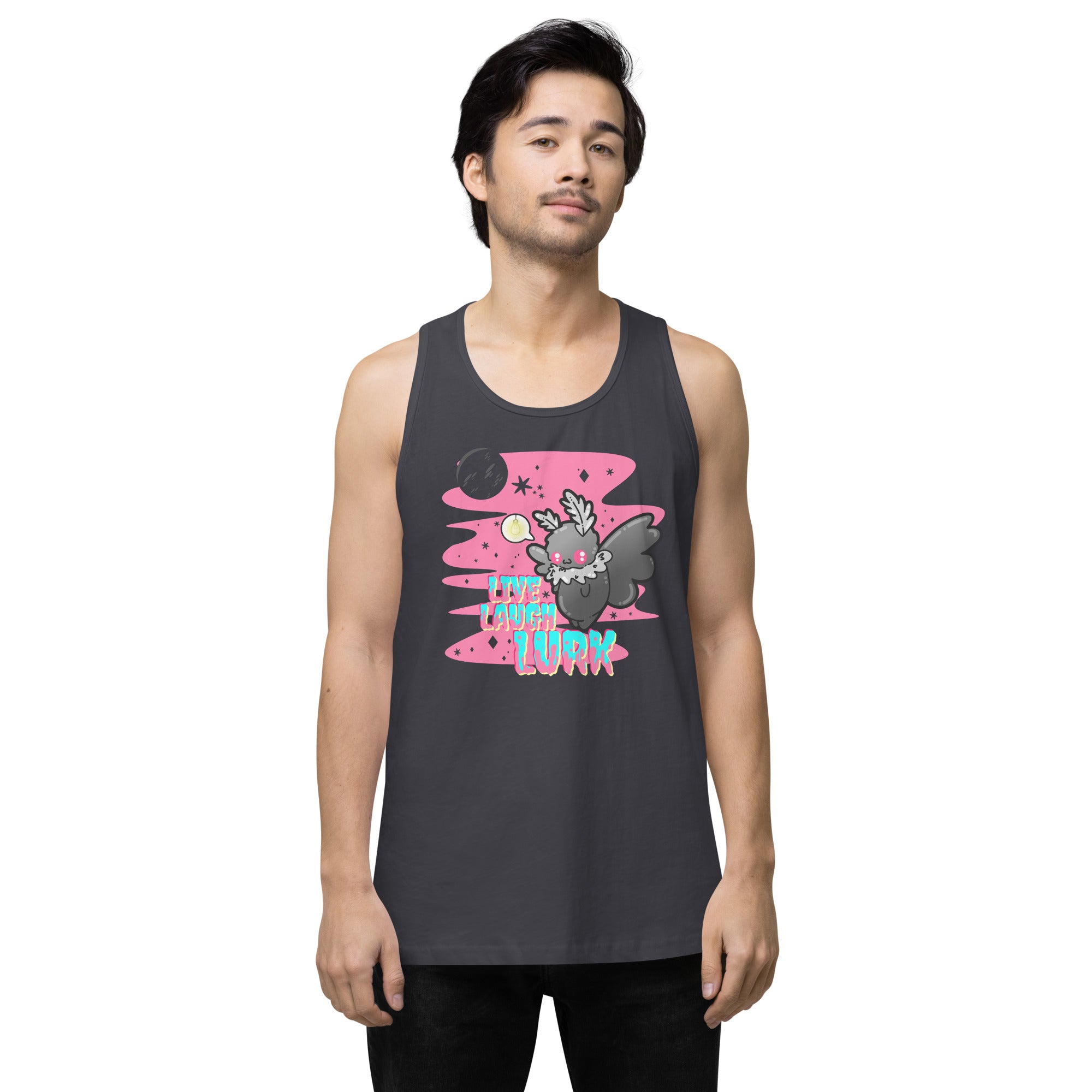 LIVE LAUGH LURK - Premium Tank Top - ChubbleGumLLC