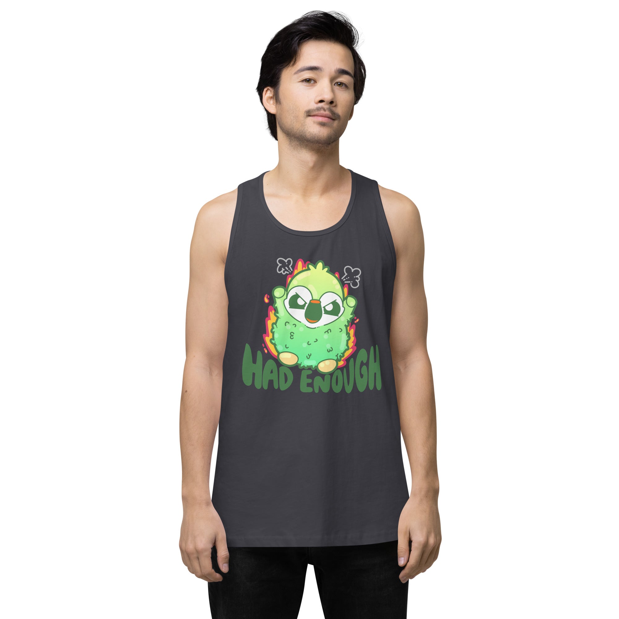 HAD ENOUGH - Premium Tank Top - ChubbleGumLLC