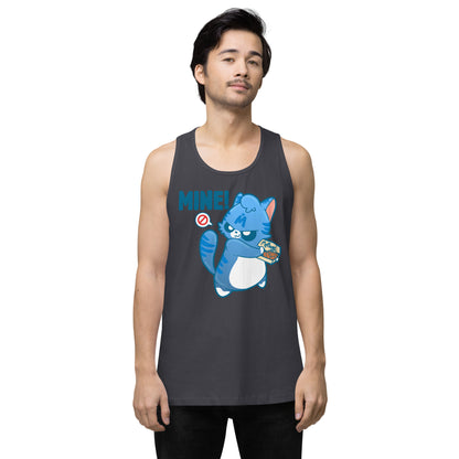 MINE - Premium Tank Top - ChubbleGumLLC