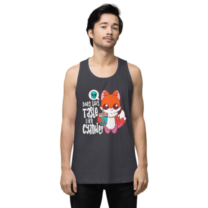 DOES THIS TASTE LIKE CYANIDE - Modded Premium Tank Top - ChubbleGumLLC